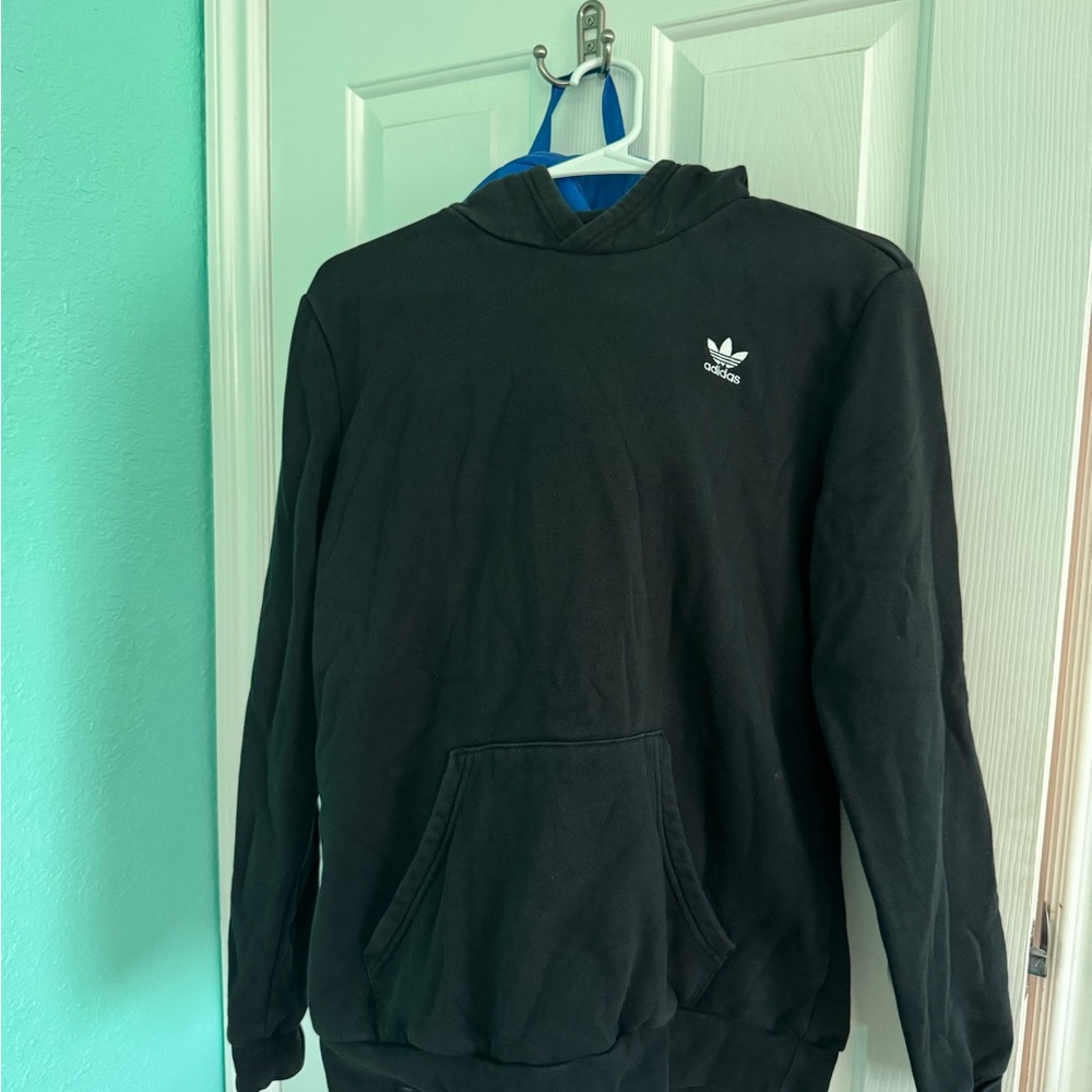 Adidas Black Pullover Hoodie